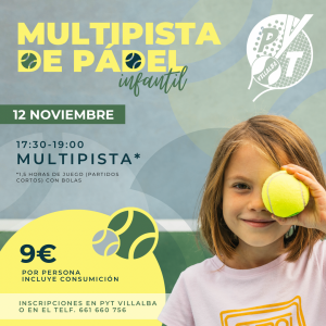 MULTIPISTA PADEL INFANTIL